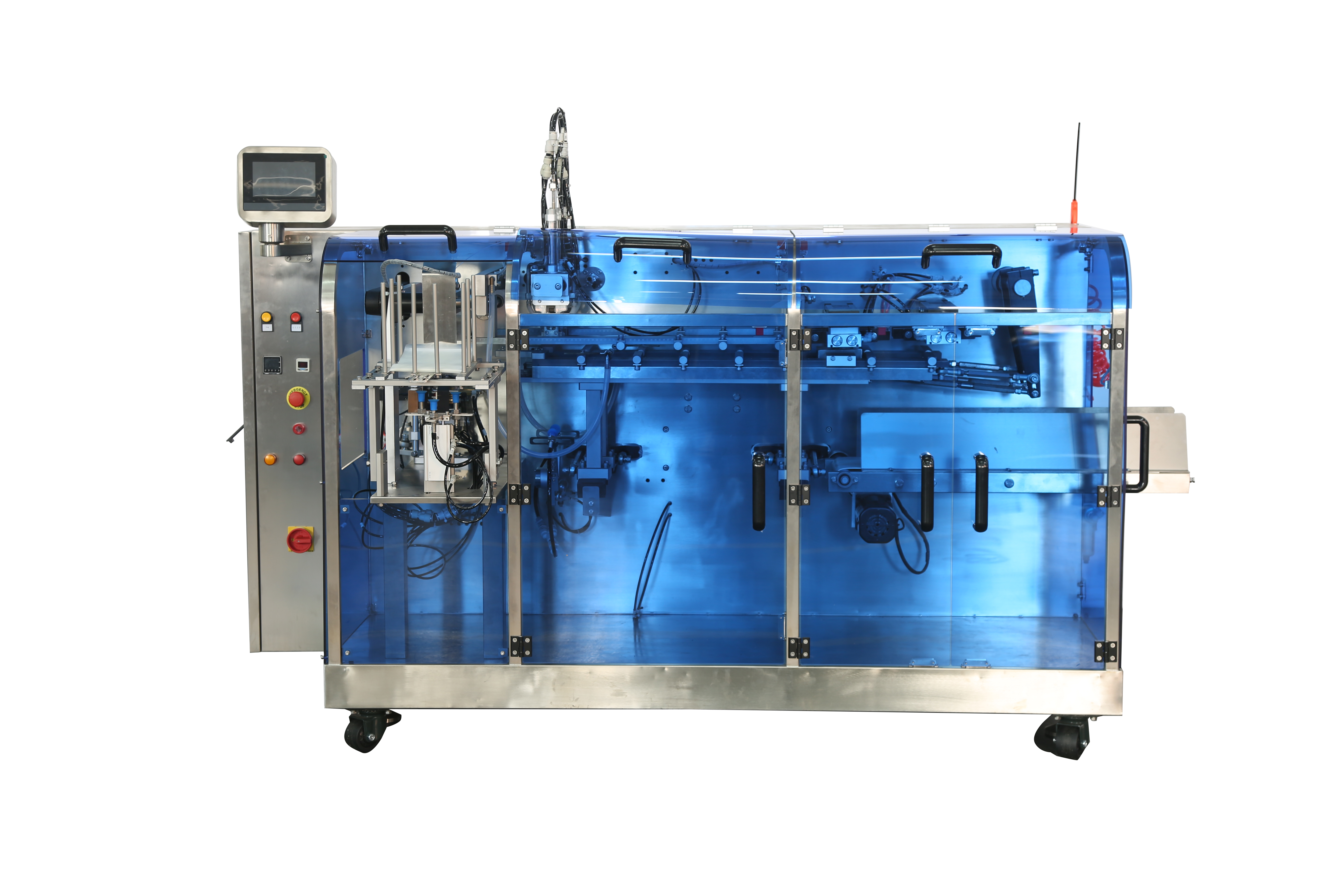 Máquina de embalaje de alimentación horizontal de bolsas de la serie WP-BF